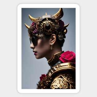 Am I As Cool As I Look? AI Art Portrait Sticker